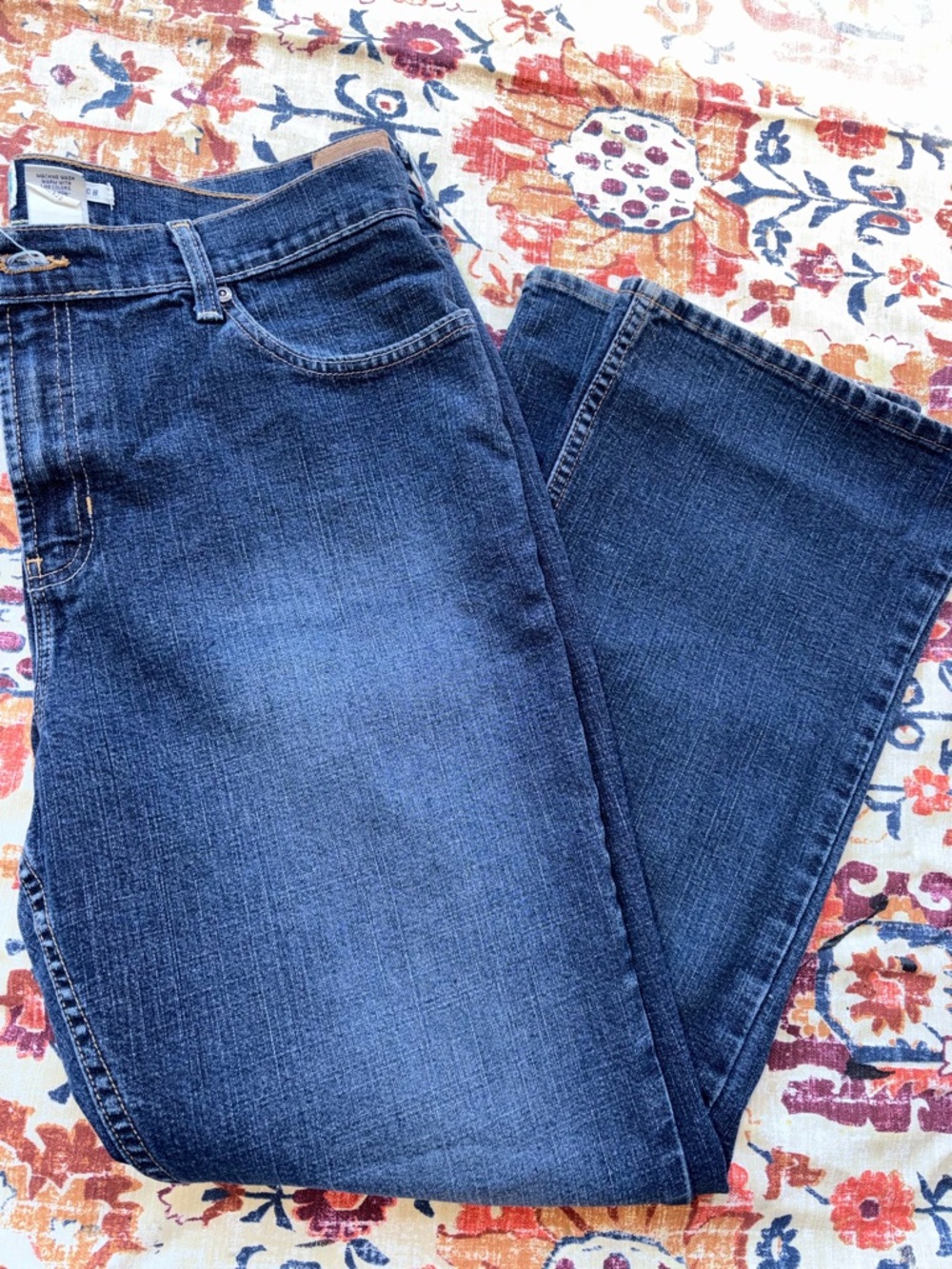 Old Navy Women's Dark Blue Boot Cut Jeans